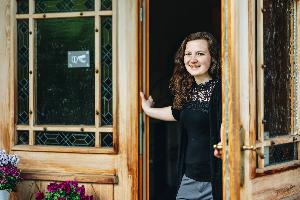 Im Wohnzimmer der Türmerin: Bei Blanca Knodel in Bad Wimpfen